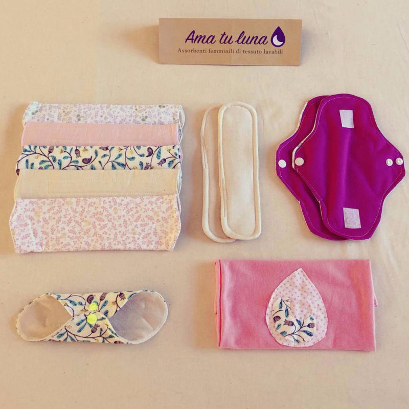 Serviette hygiénique lavable Ama Tu Luna