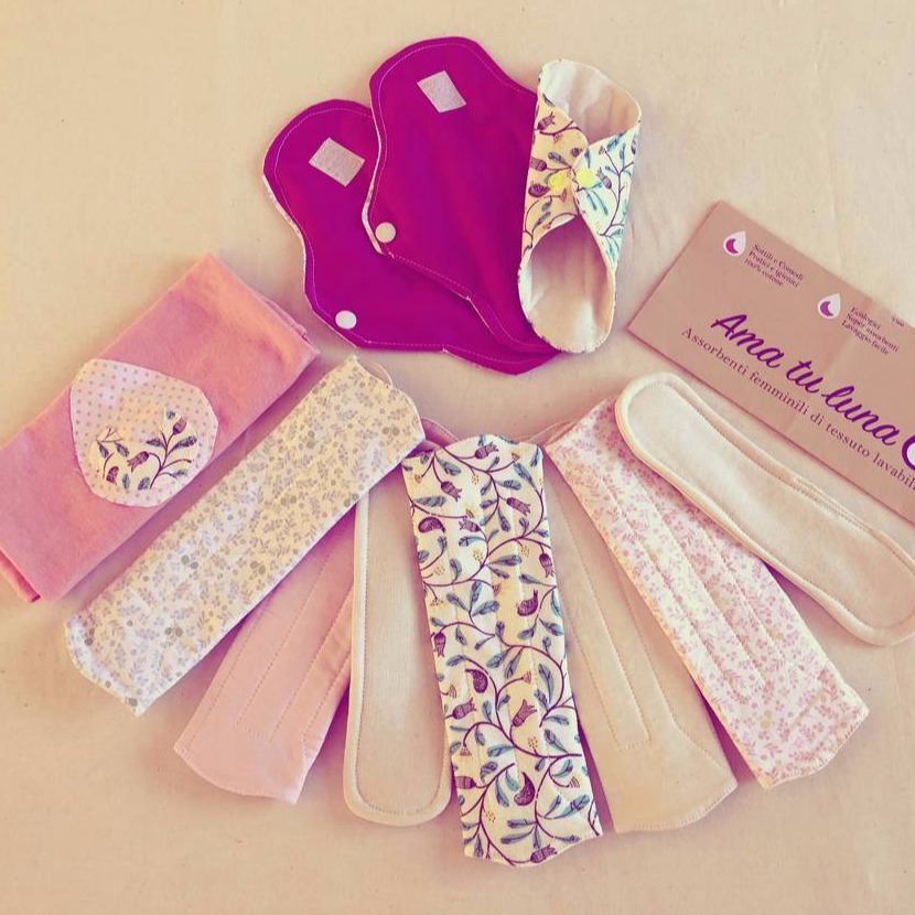 Serviette hygiénique lavable Ama Tu Luna